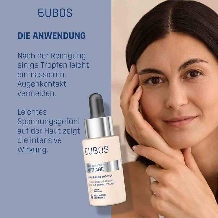 Eubos Anti-Age Hyaluron 3D Booster Gel, 30 ml