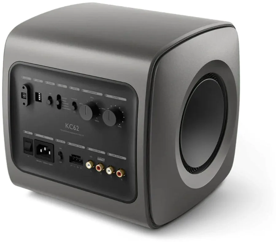 KEF KC 62 Gris Satiné Caissons de basses