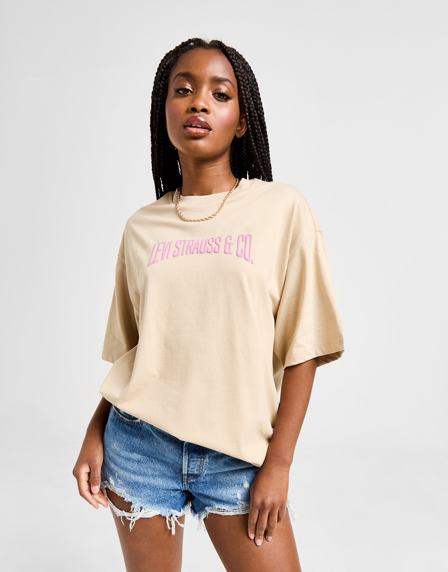 LEVI'S T-shirt Logo Varsity Femme