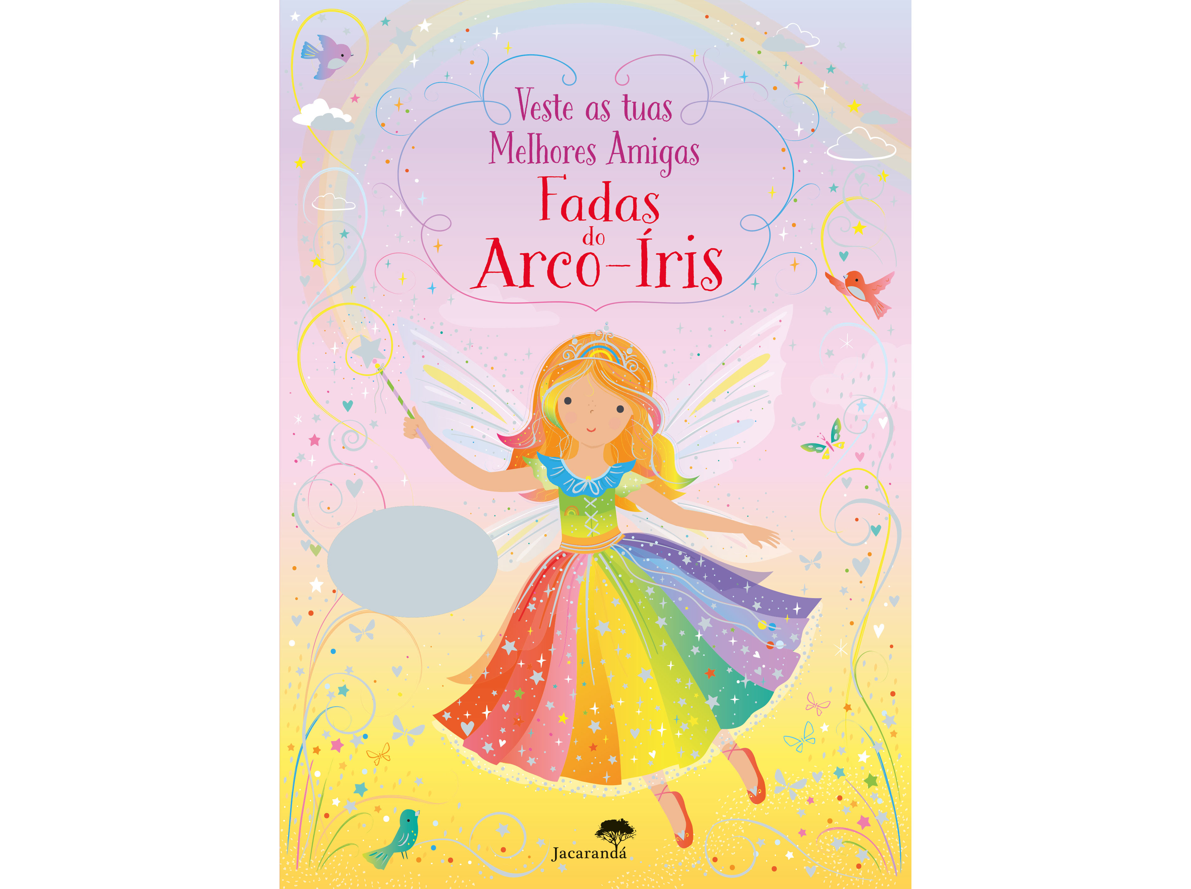 LIVRO VESTE MELHORES AMIGAS FADAS DO ARCO-ÍRIS