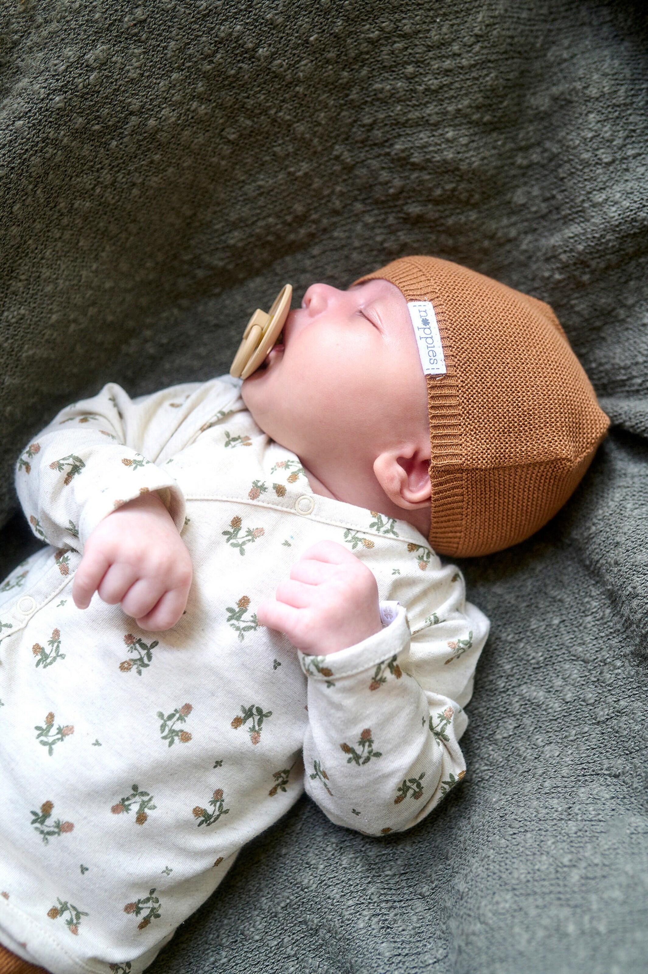 Noppies Baby Langarmshirt Nicosia Oatmeal