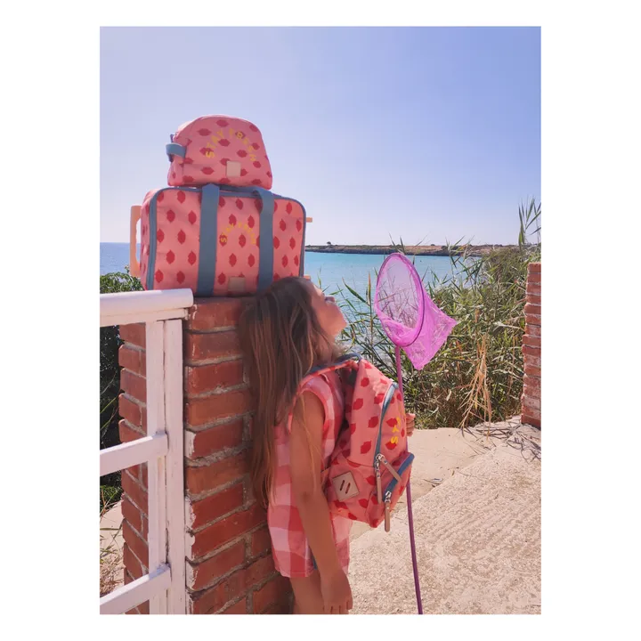 JOJO FACTORY Sac à Dos Kisses Piupiuchick X Jojo Factory | Rose pêche