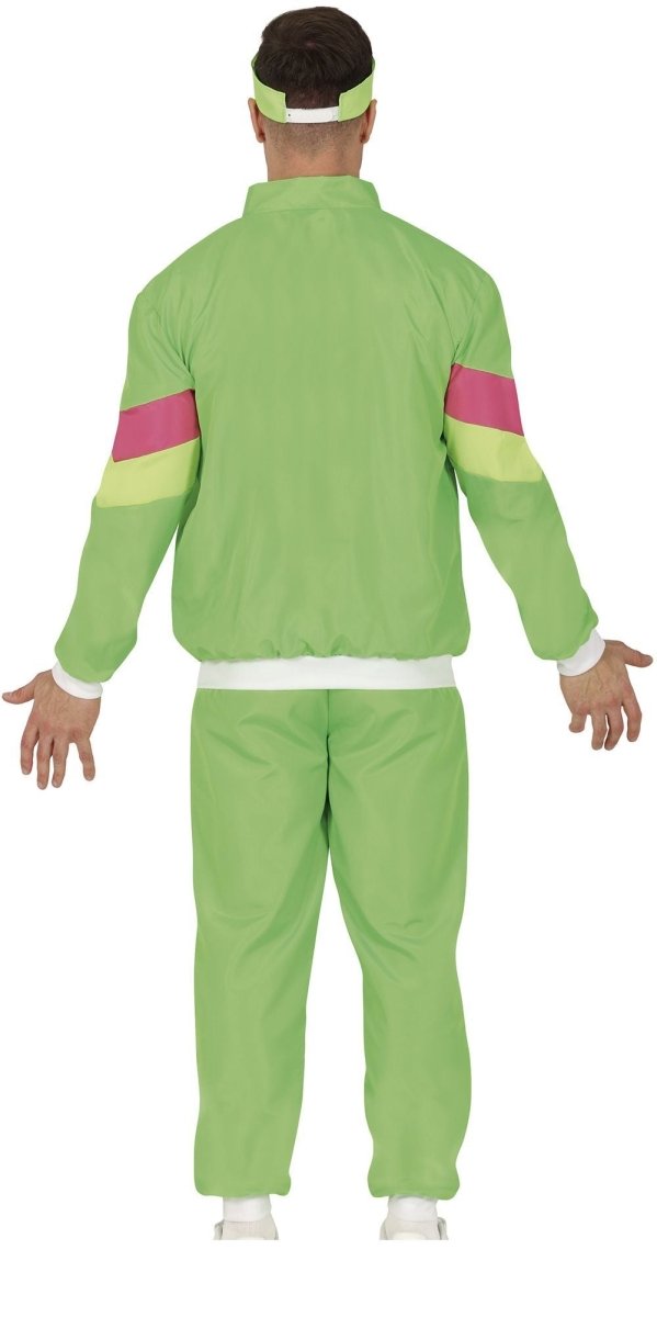 Neon Groene Trainingspak Fout Heren