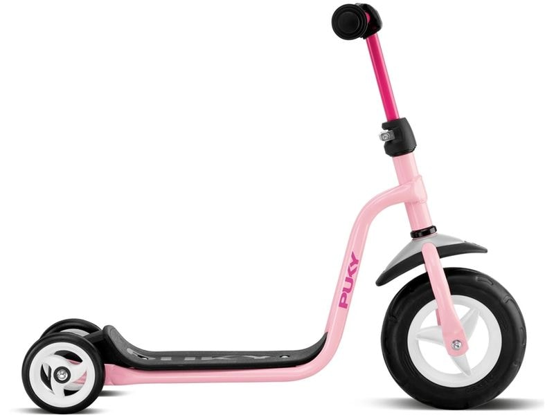 PUKY Scooter R1 mit EVA-Bereifung retro rose Dreirad-Scooter für Kinder ab 2 Jahren