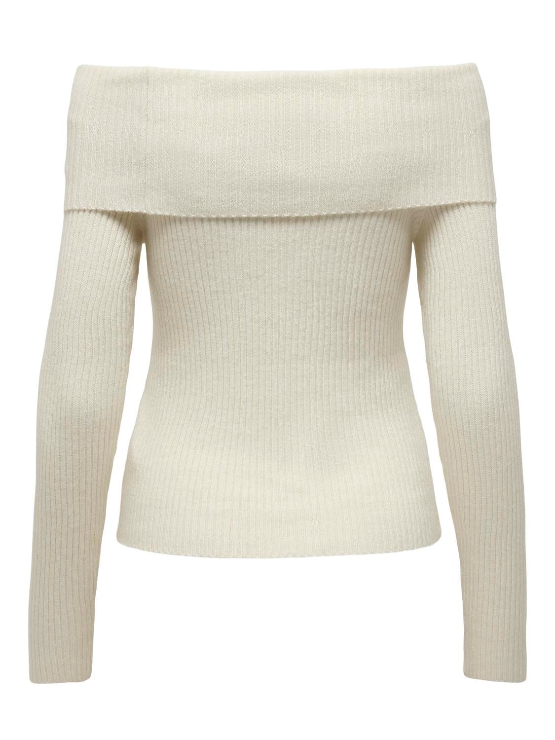 ONLKATIA Strickpullover Whitecap Gray