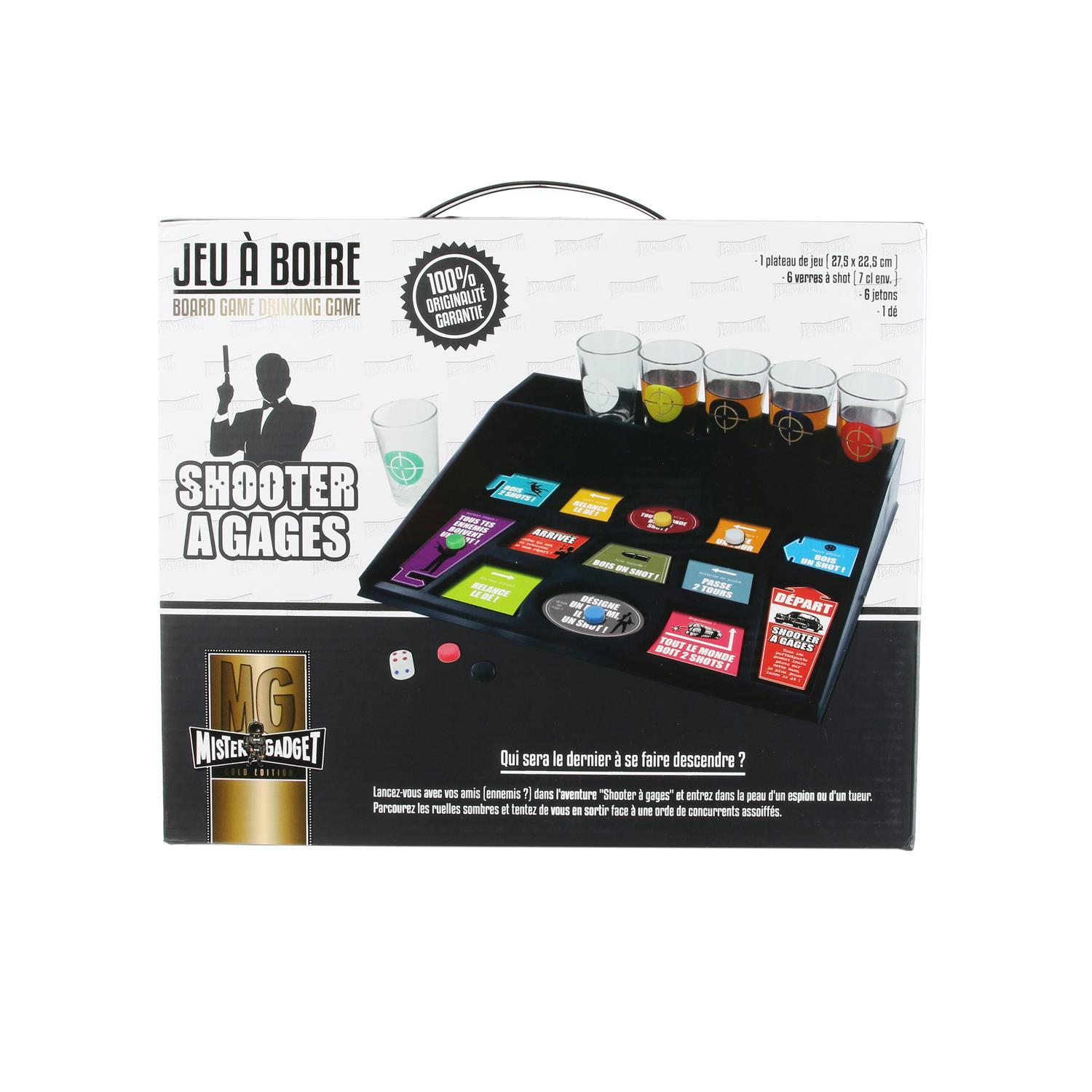 JEU A BOIRE SHOOTER A GAGES