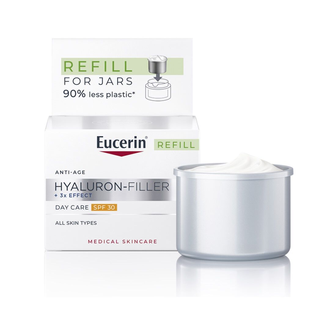 EUCERIN  Hyaluron-Filler x3 Effect Creme de Dia FPS 30 Recarga - 50ml