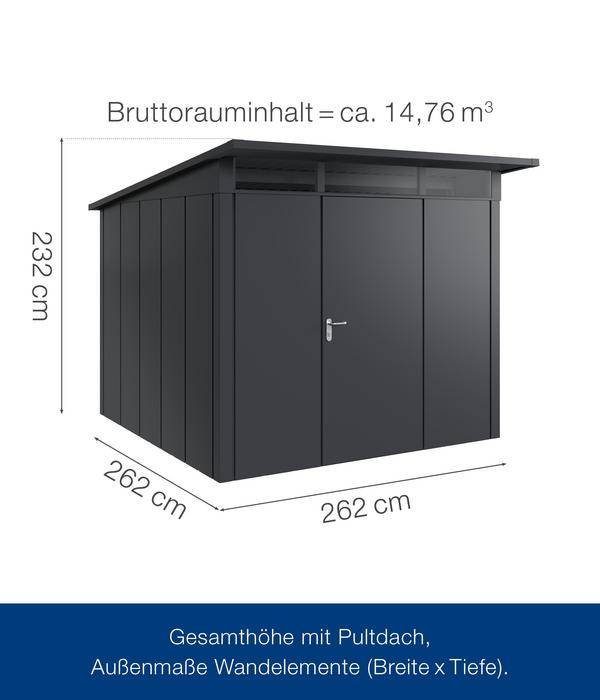 Hörmann Metallgerätehaus Juno JPD10 L-Sk