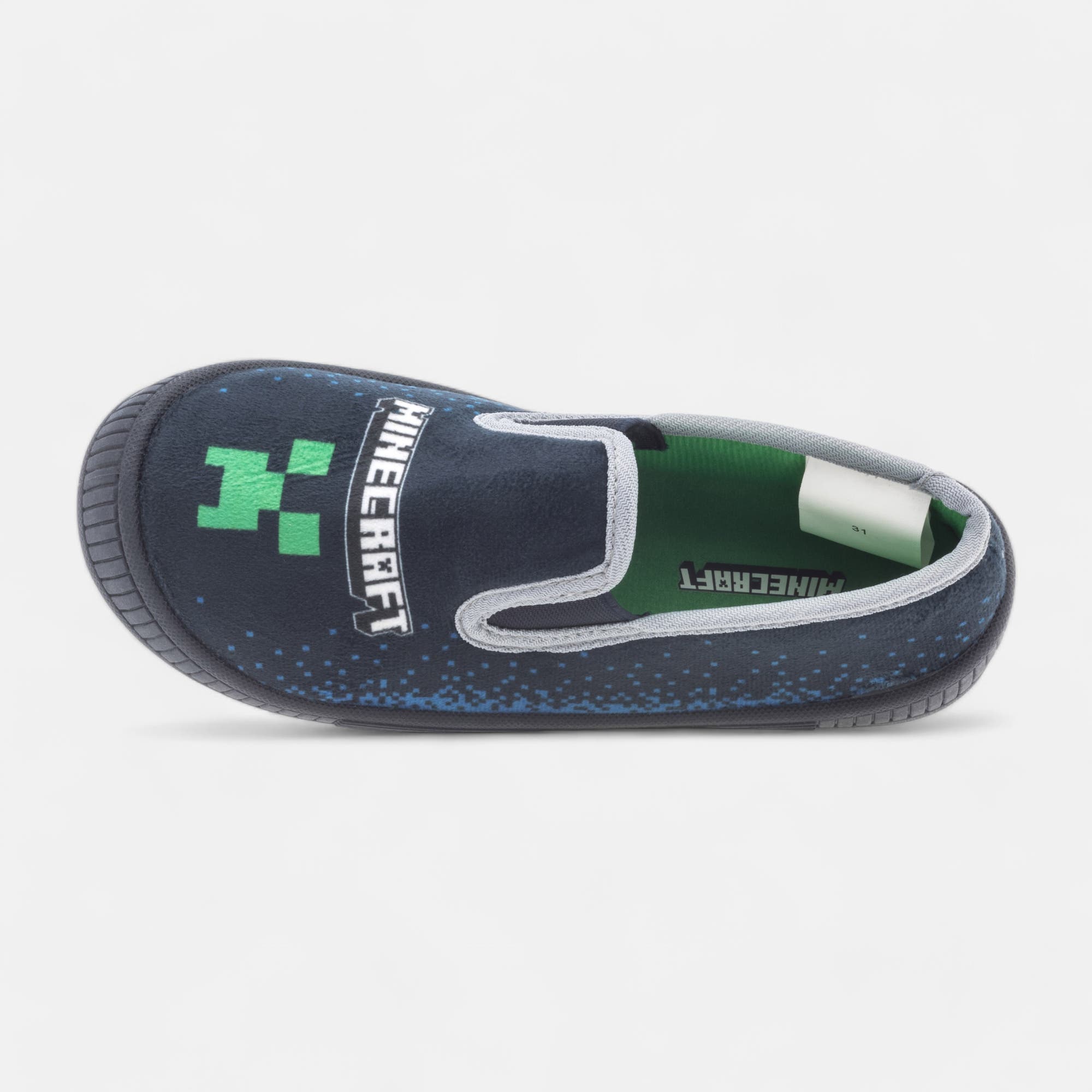 Pantoufles pieds sensibles Garçon bleu marine