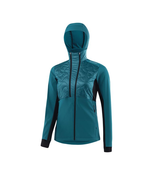LöfflerHOODED HYBRIDJACKET GRACE PL60 - blau