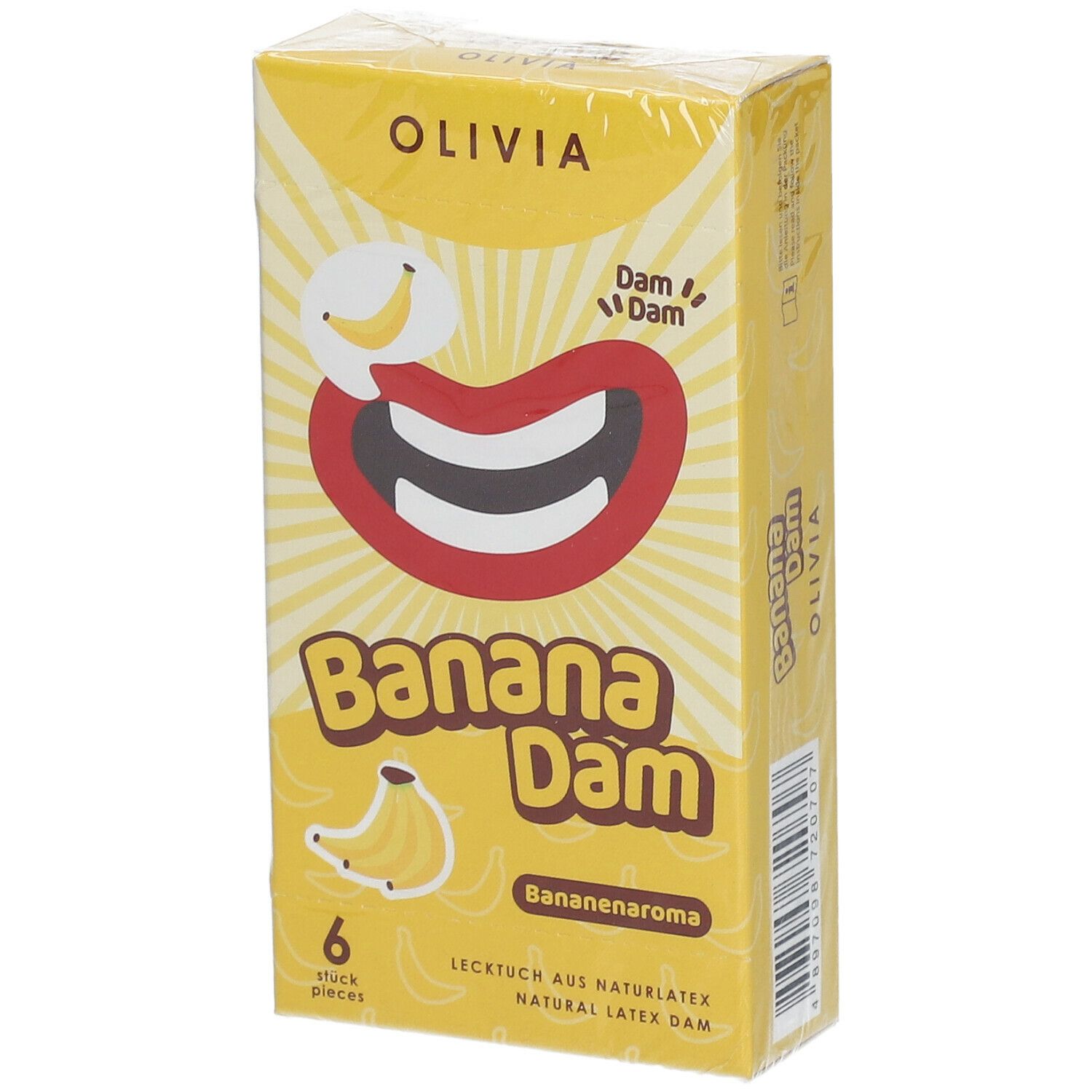 OLIVIA Lecktücher Banane