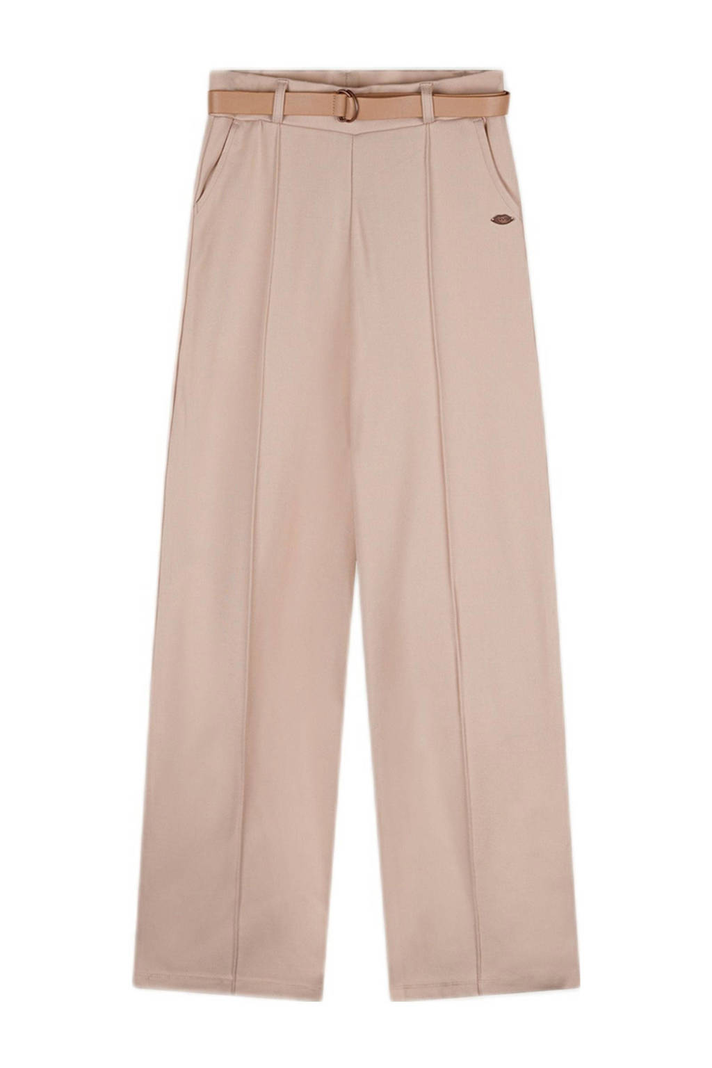 NoBell’ regular fit broek Salet rozezand