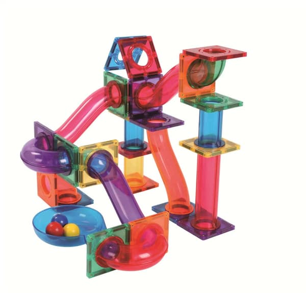 Magnetic Tiles Marble run 88 stk + 60 stk byggesett