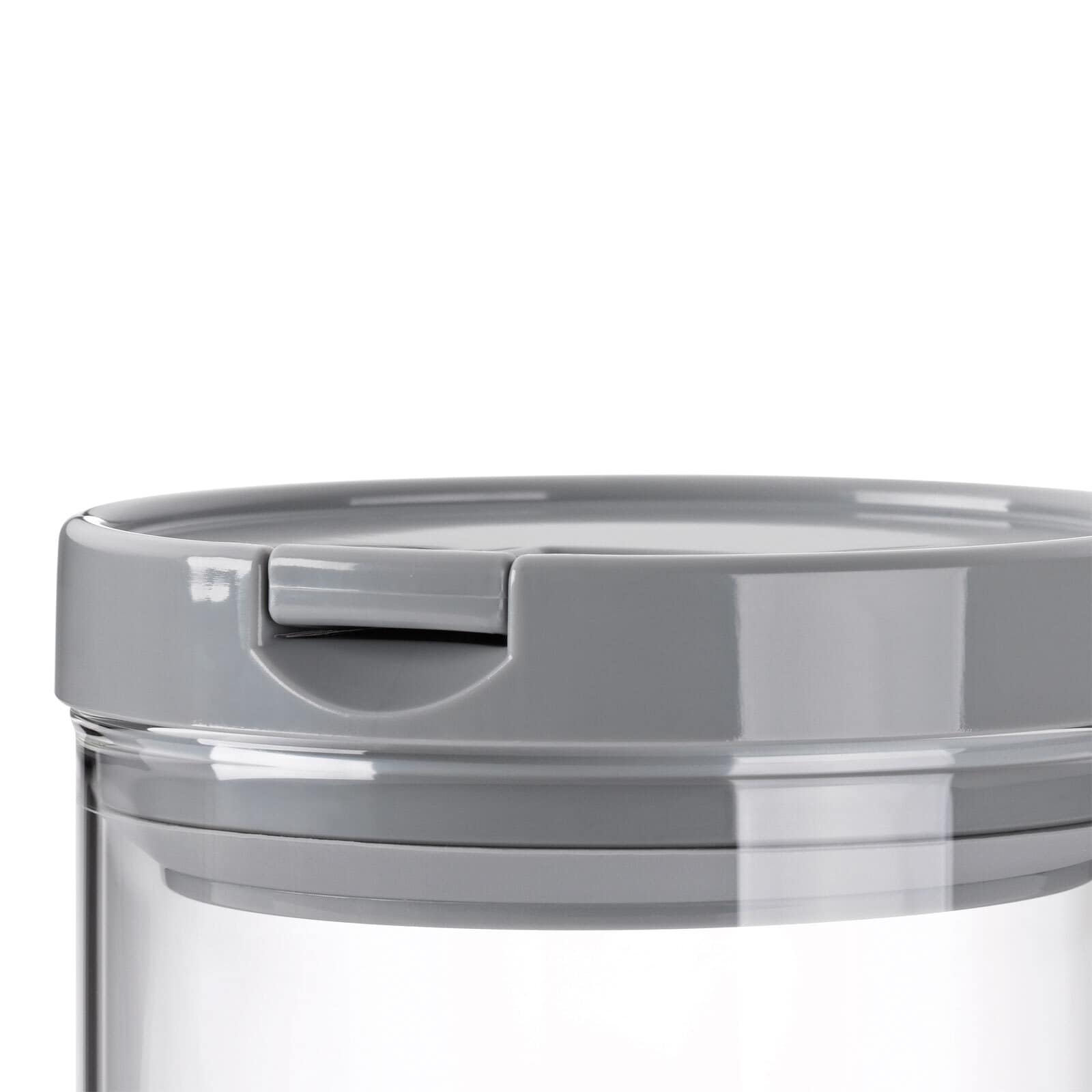 kela Vorratsdose ARIK 600 ml Glas grau