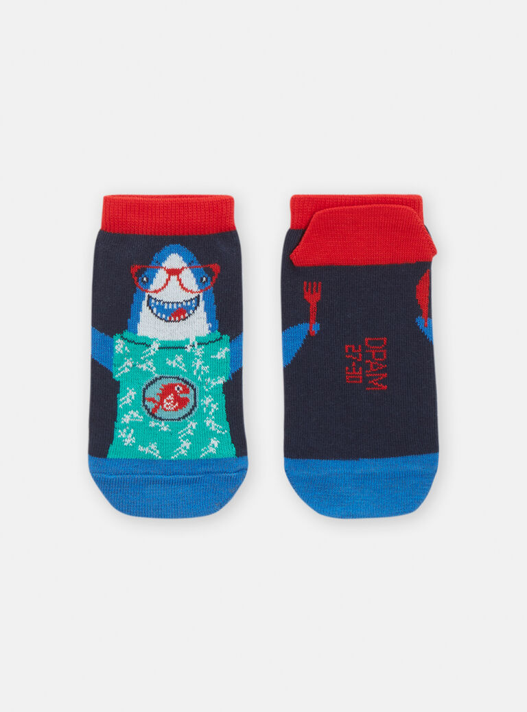 Socquettes motif requin pour garçon