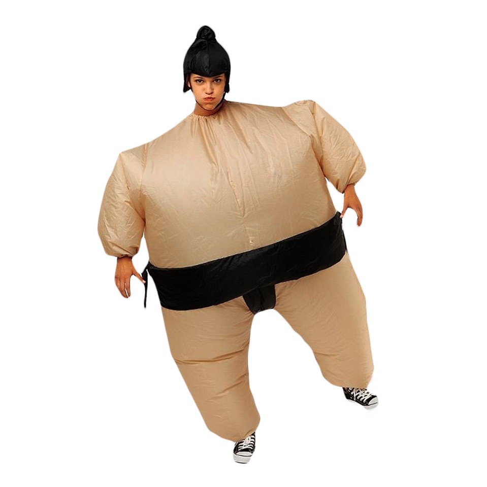 Selv-Oppustelig Sumo Kostume