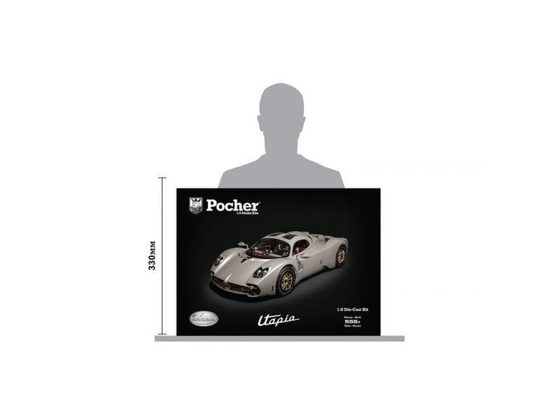 Pocher Bausatz Pocher Pagani Utopia Coupé 1:8 Spitzenmodell Pocher Pagani Utopia Coupé