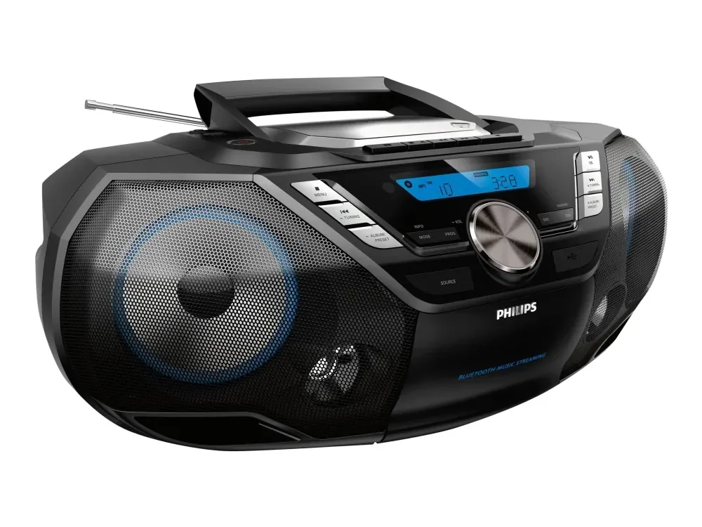 Philips - AZB798T/12 CD Boombox - Sort