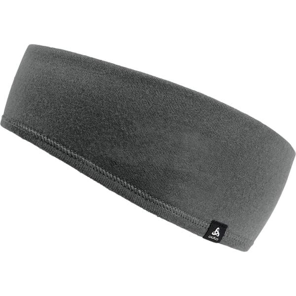 Bandeau ski de fond ODLO MERINO WARM HEADBAND ODLO STEEL GREY MELANGE