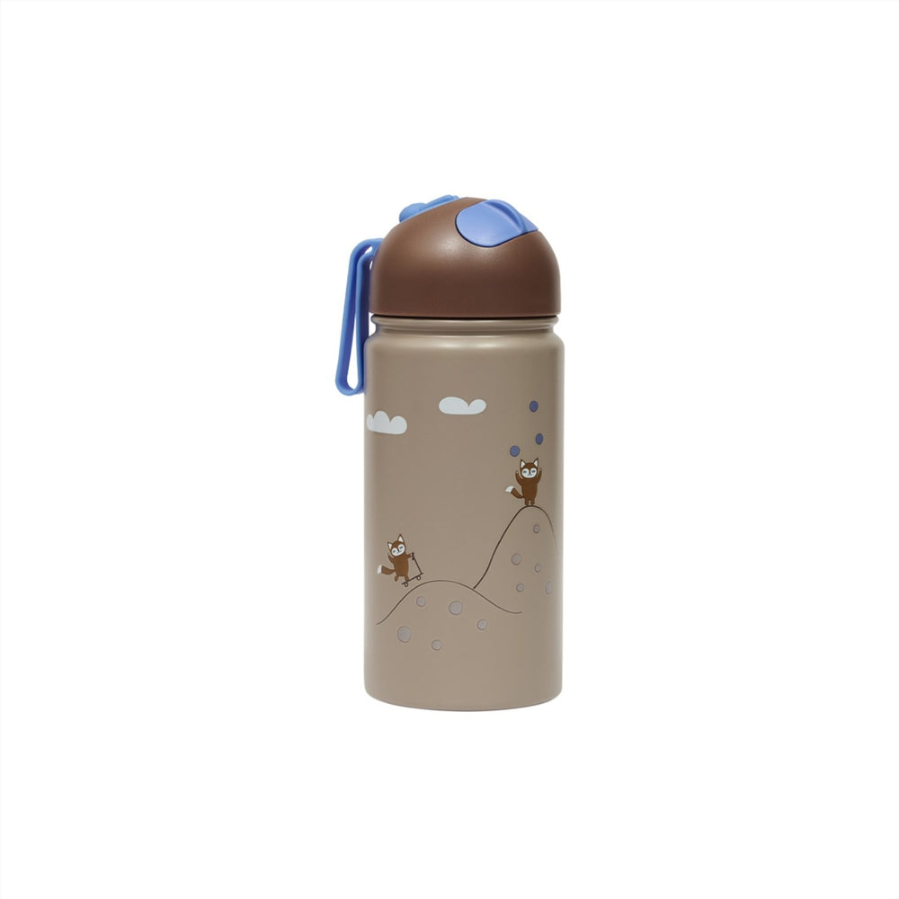 Køb OYOY Blue Friends In The Forest Flaske 360ml | Luksusbaby