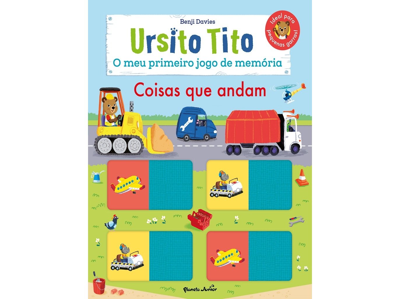 LIVRO URSITO TITO JOGO DA MEMÓRIA - COISAS QUE ANDAM
