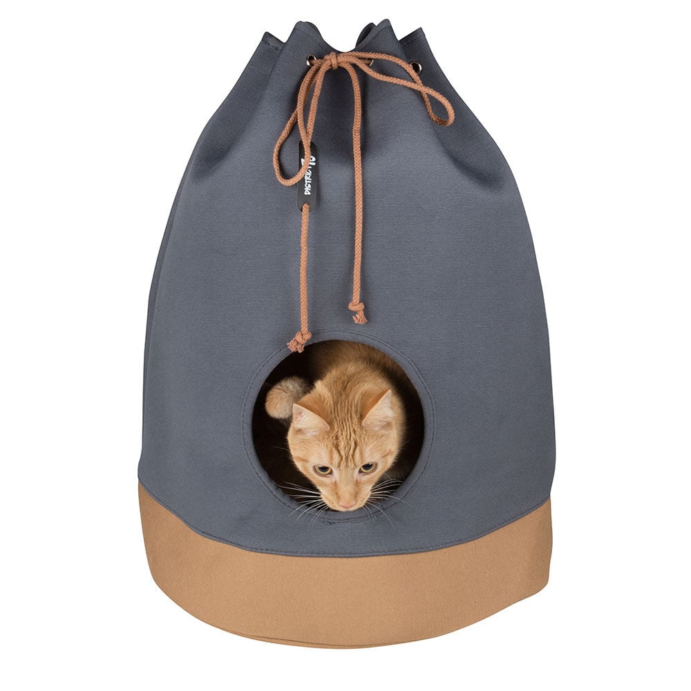 District 70 Kattenhuis - Kattenmand - Grijs/Coganc - 60x45x45 cm