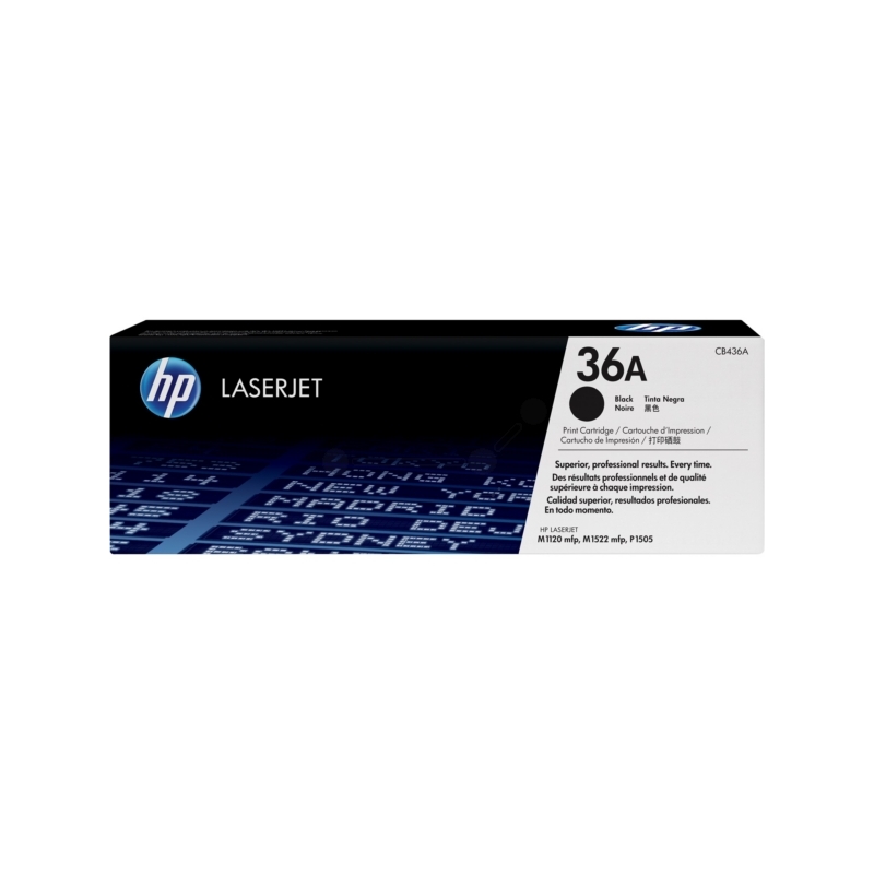 HP 36A (CB436A) Toner, schwarz