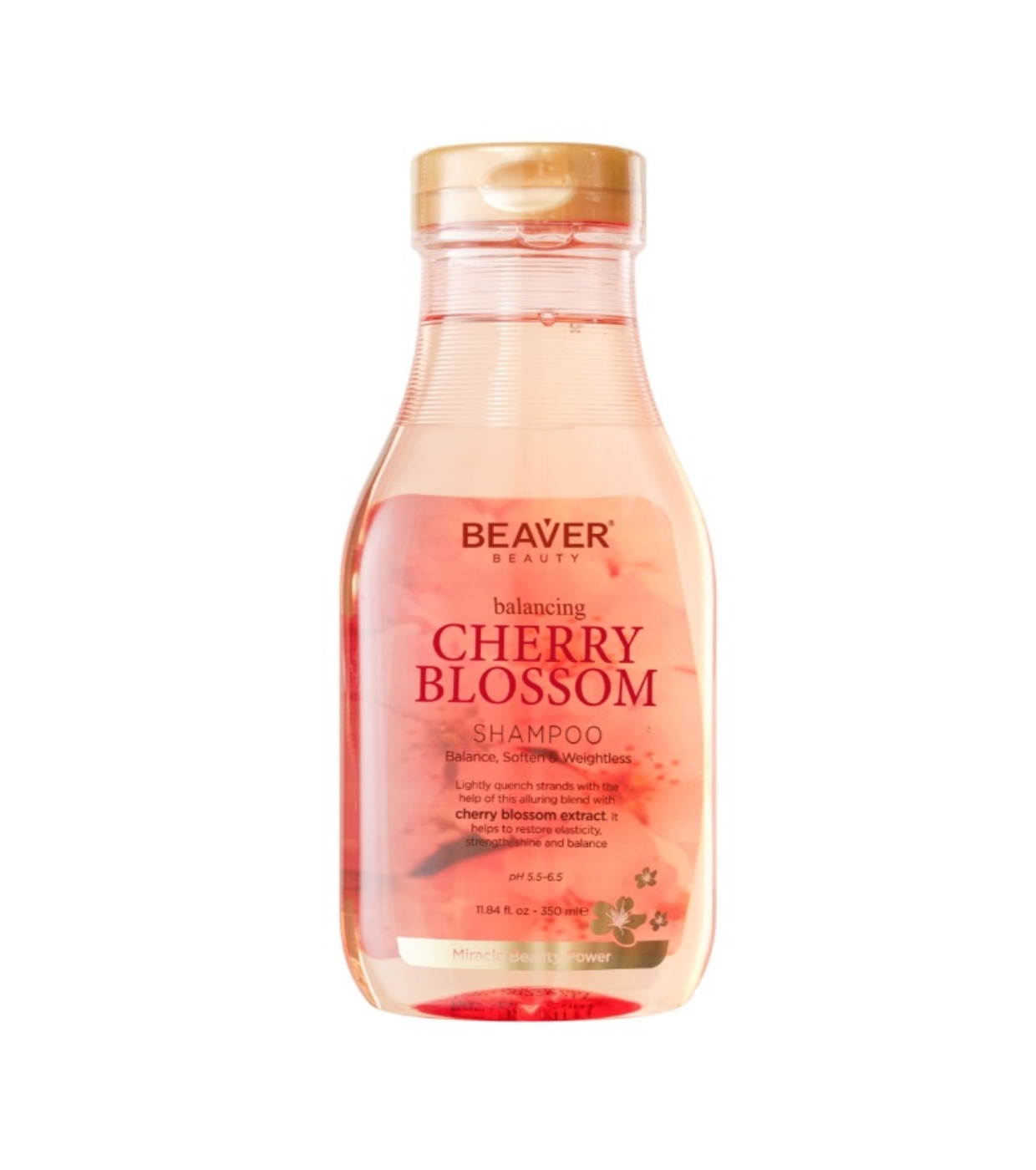 Beaver - *Cherry Blossom* - Shampoo Equilibrante - Cabelo Oleoso