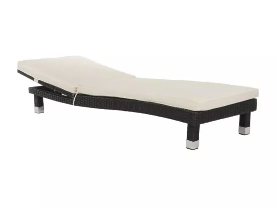 Bain de soleil de plage et jardin avec matelas confort ZEPHYR