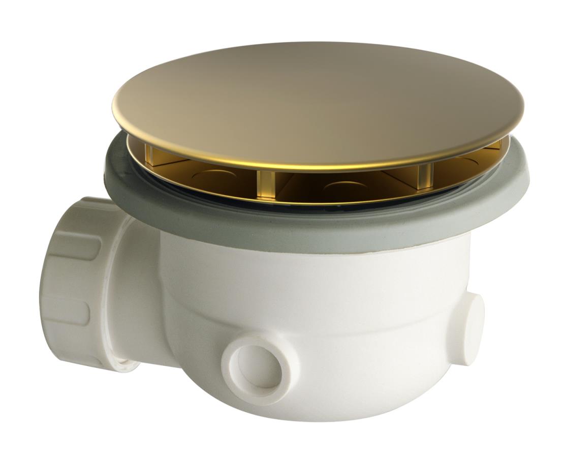 Xenz luxe douchebakafvoer 90mm goud mat