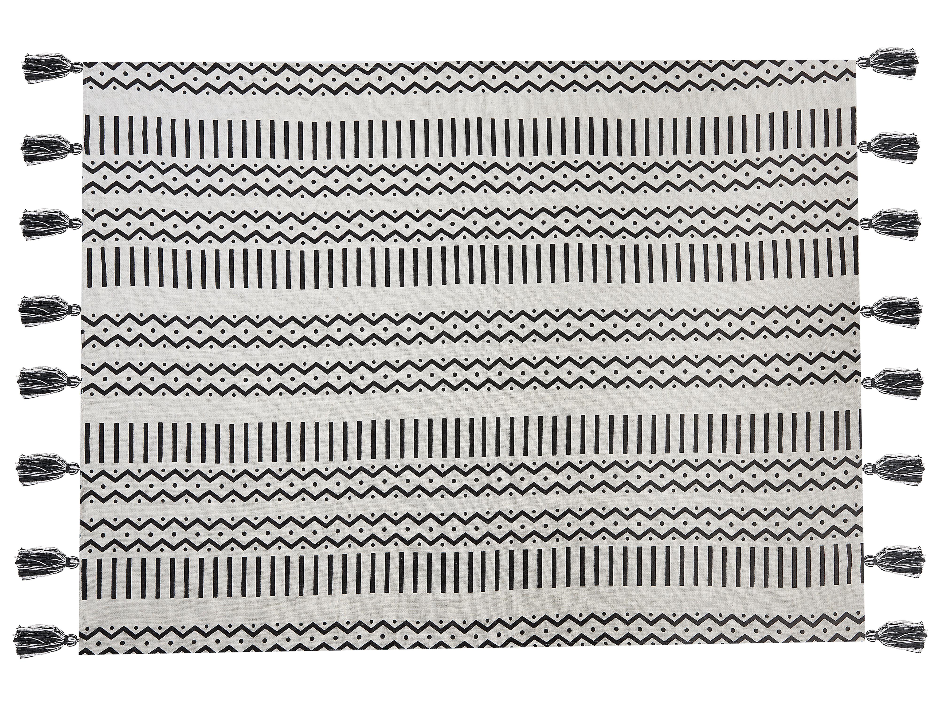 Plaid UNNAO Katoen 130 x 180 cm Wit