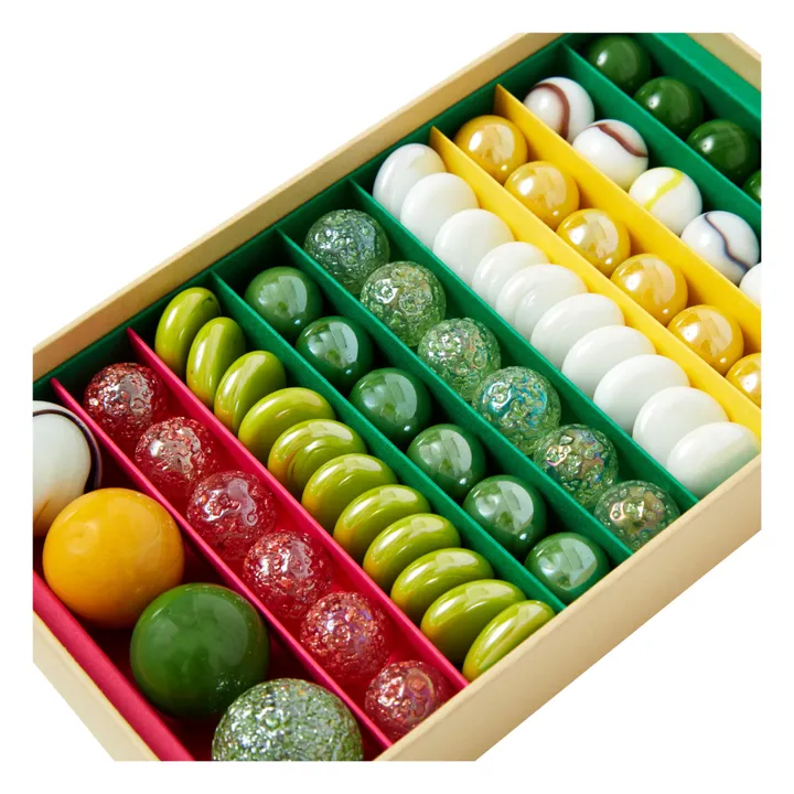 Billes & Co Coffret 61 billes From California with love x Smallable  | Vert