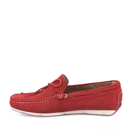 Mocassins ROUGE CAPE BOARD CUIR