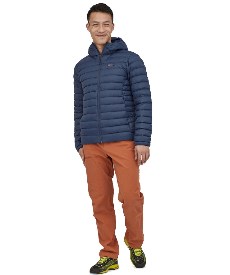 Patagonia Down Sweater Hoody, Mann<br>Varm, behagelig og lett dunjakke!