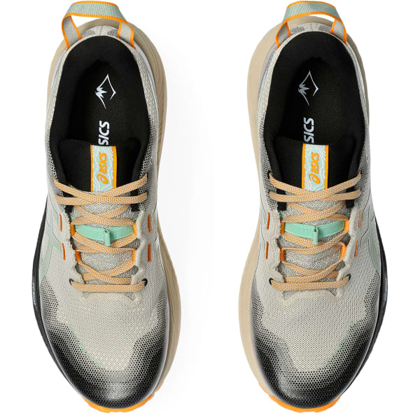 Chaussure trail ASICS GEL-TRABUCO 12 FEATHER GREY/DARK MINT