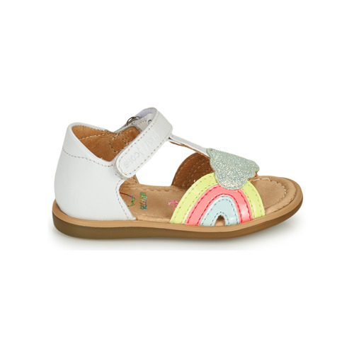 Shoo Pom - TITY RAINBOW - Blanc