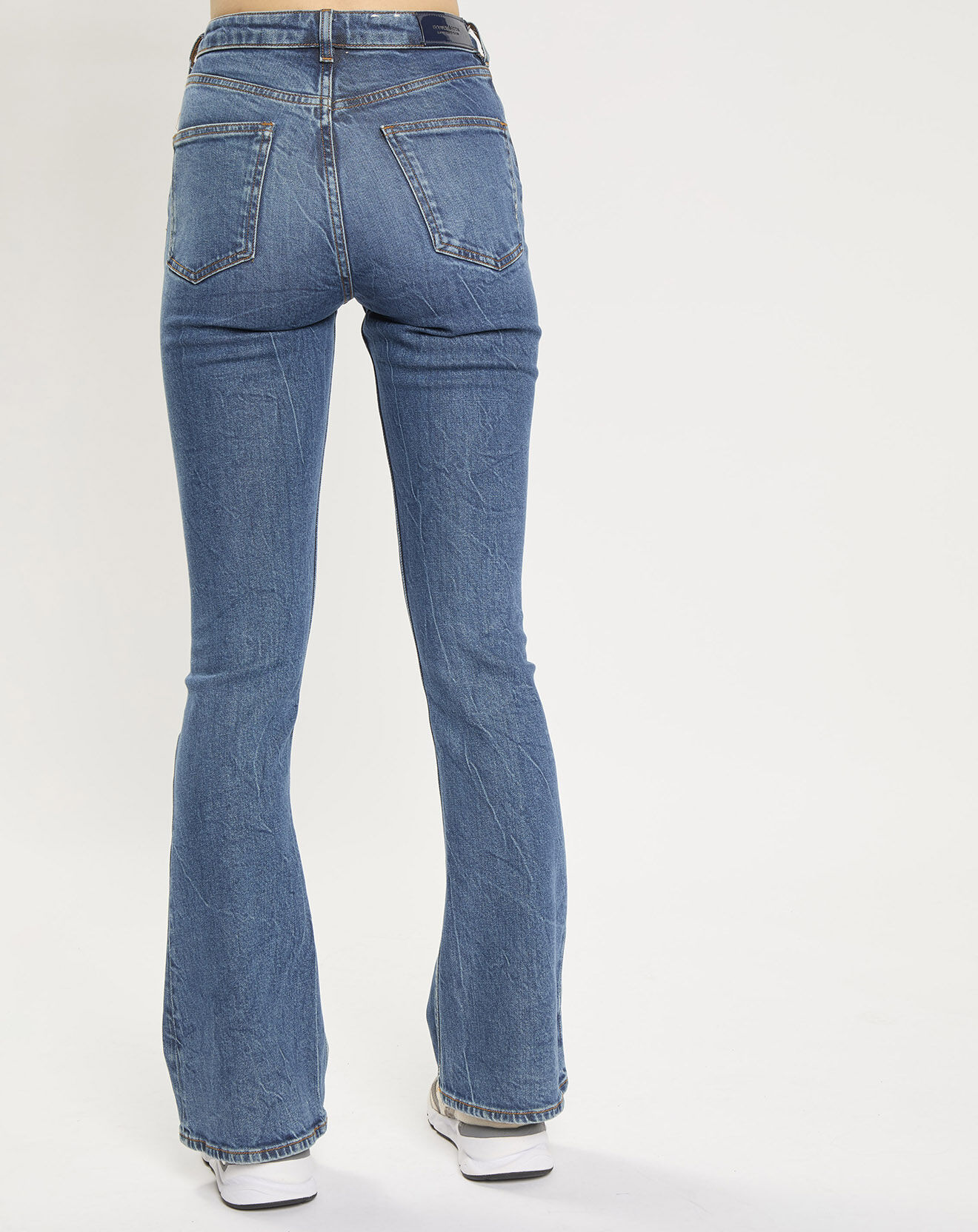 Scotch & Soda Jean charm flare taille haute bleu moyen