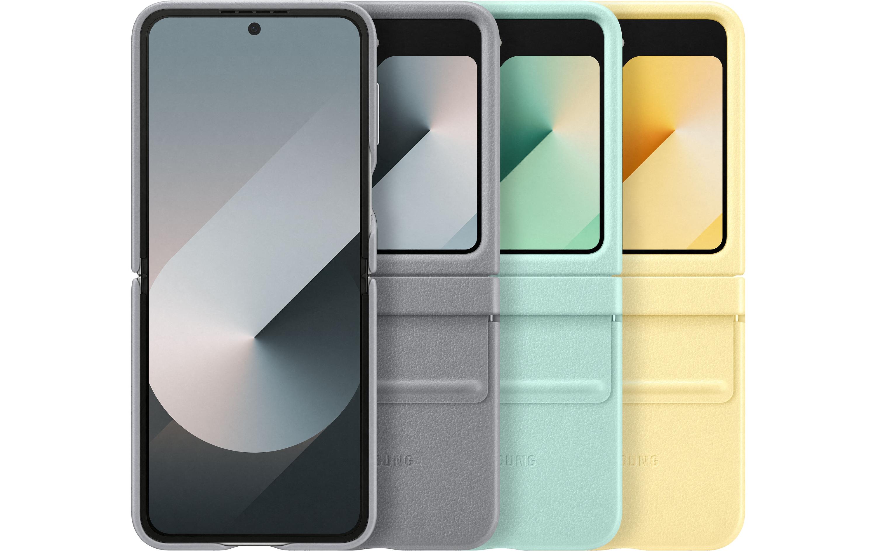 Back Cover Kindsuit Case Galaxy Z Flip6 GraySchutzhülle für das Samsung Galaxy Z Flip6