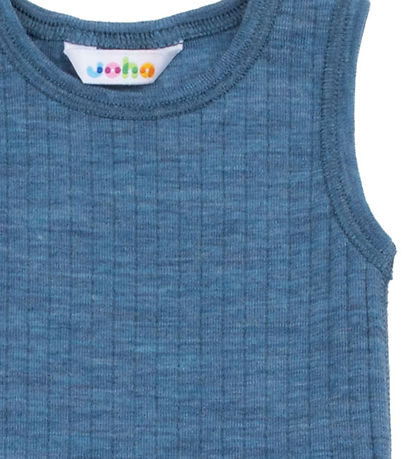 Joha Body u/æ - Wolle - Denimblau