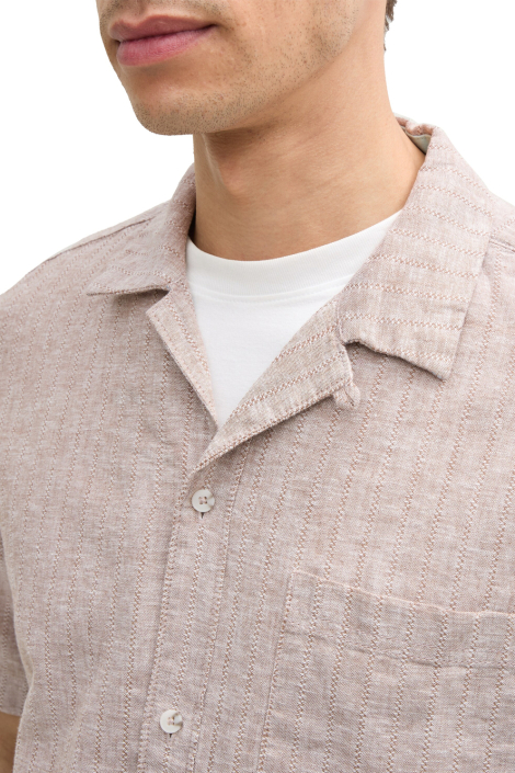 Tom Tailor beige heren overhemd