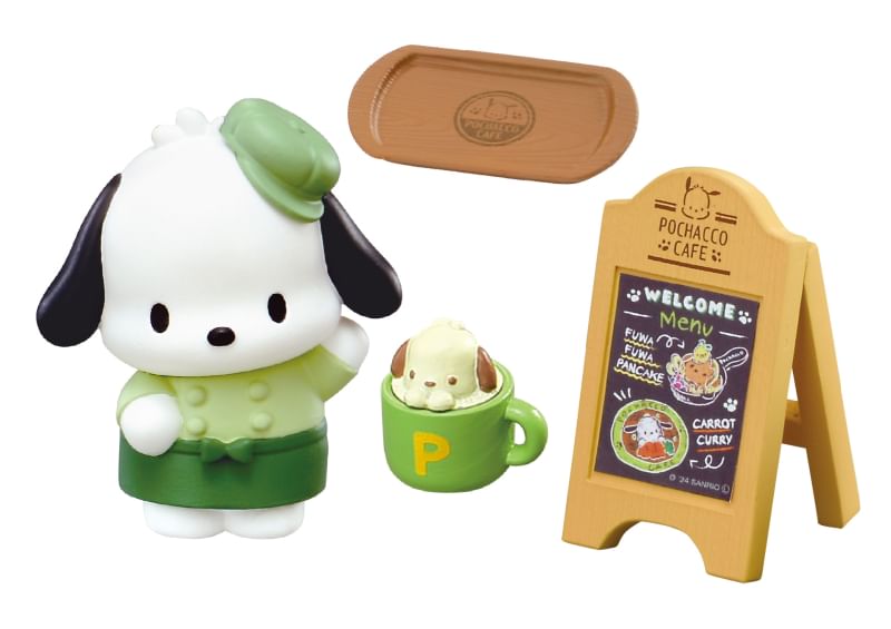 Re-ment - Sanrio POCHACCO Mini Figure (Cafe Series) (Blind Box)