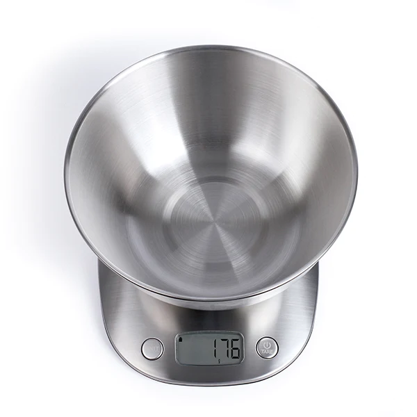 Balance de cuisine et bol inox 2 L - DOM431 Livoo