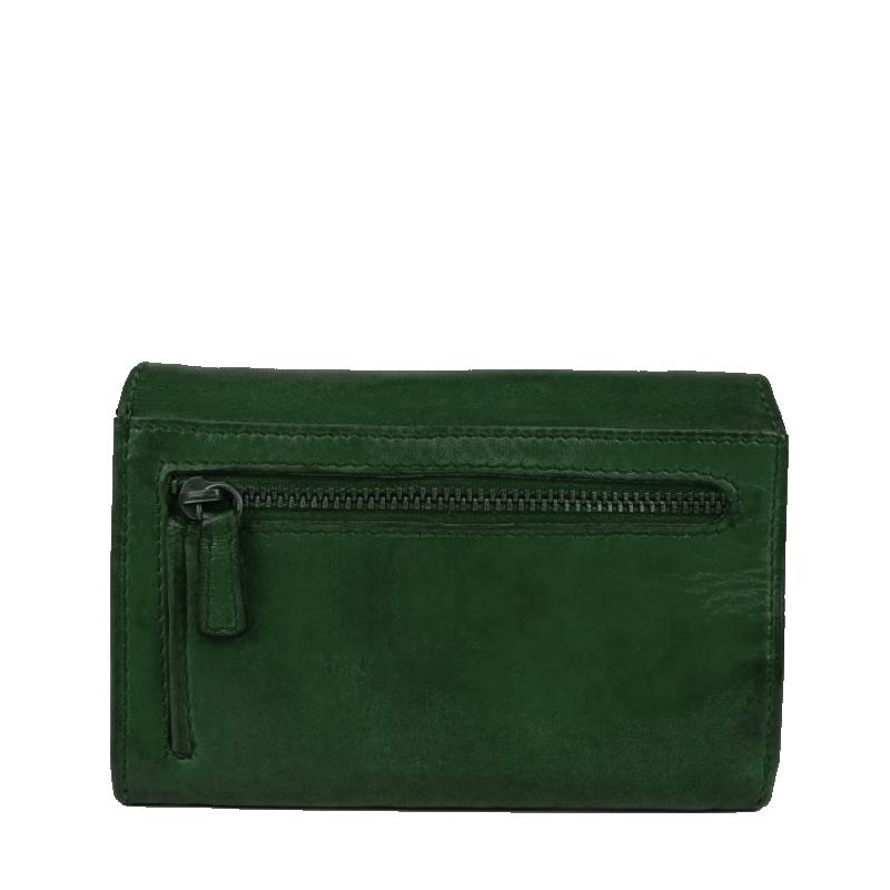 Bear Design Portemonnee Flappie Green