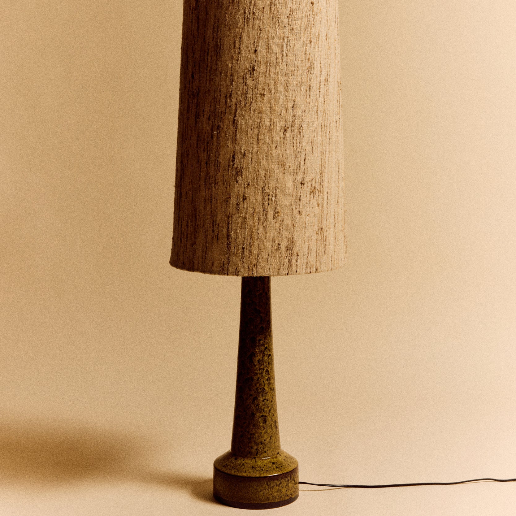 HKliving Silk Lampenkap Ã 36 cm - Natural