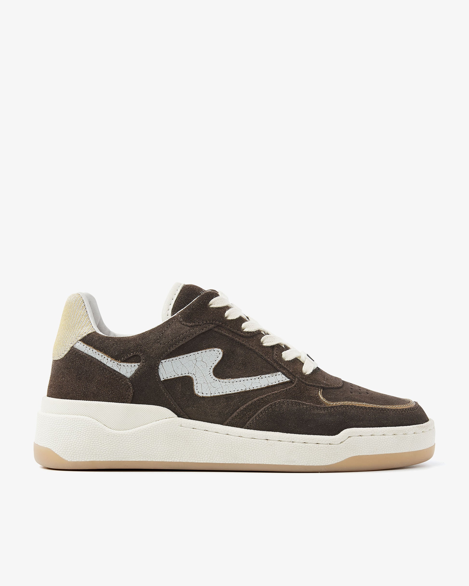VIA VAI bruine dames sneakers Sam Levi