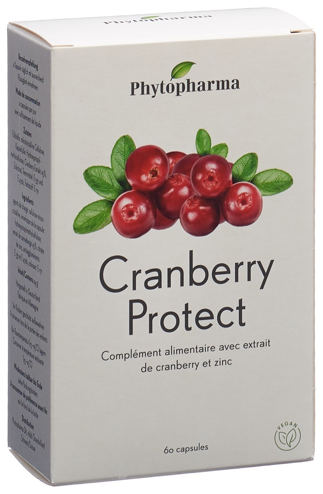 PHYTOPHARMA Cranberry Protect Kaps Blist 60 Stk