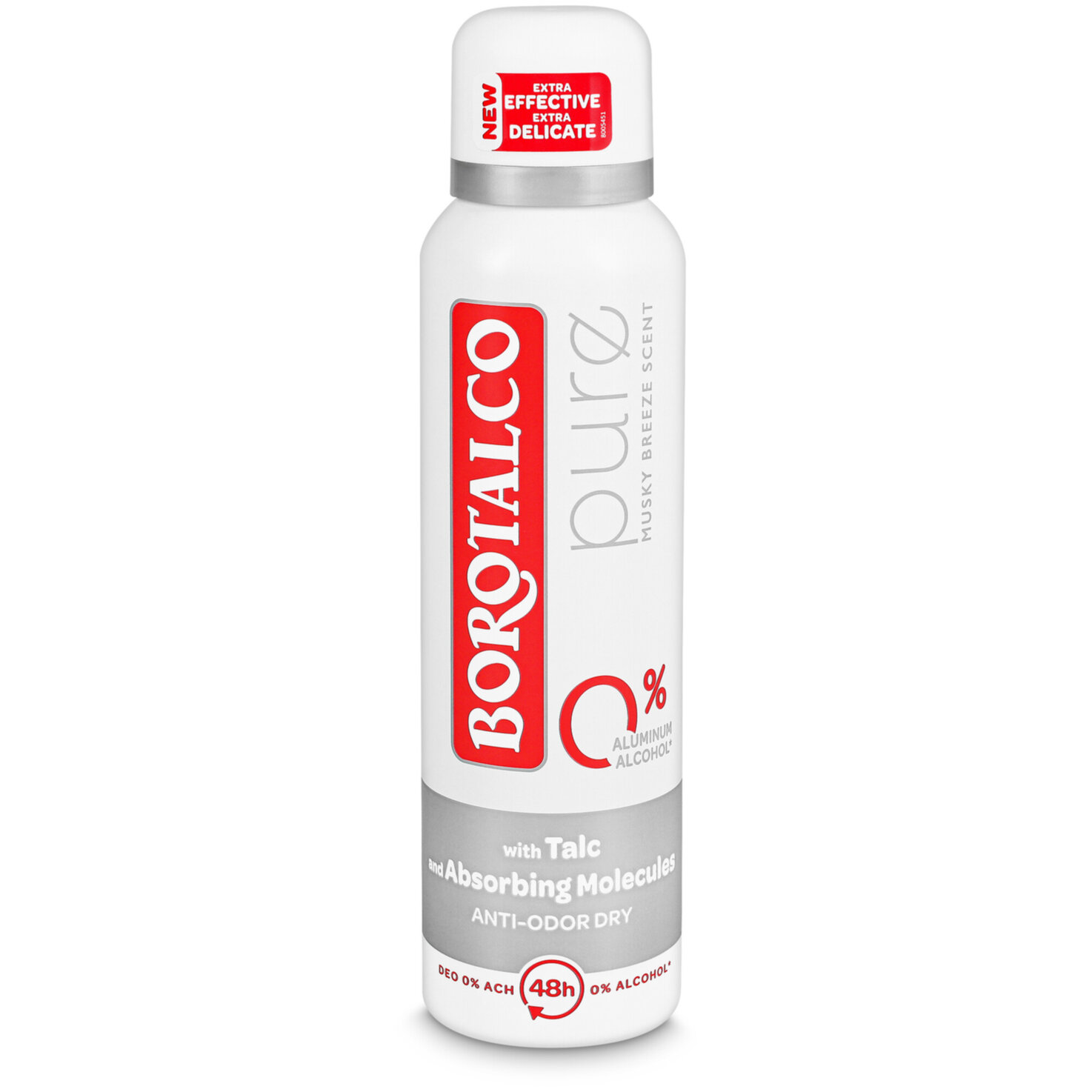 Borotalco Deo Pure Clean Freshness Spray, ohne Aluminiumsalze