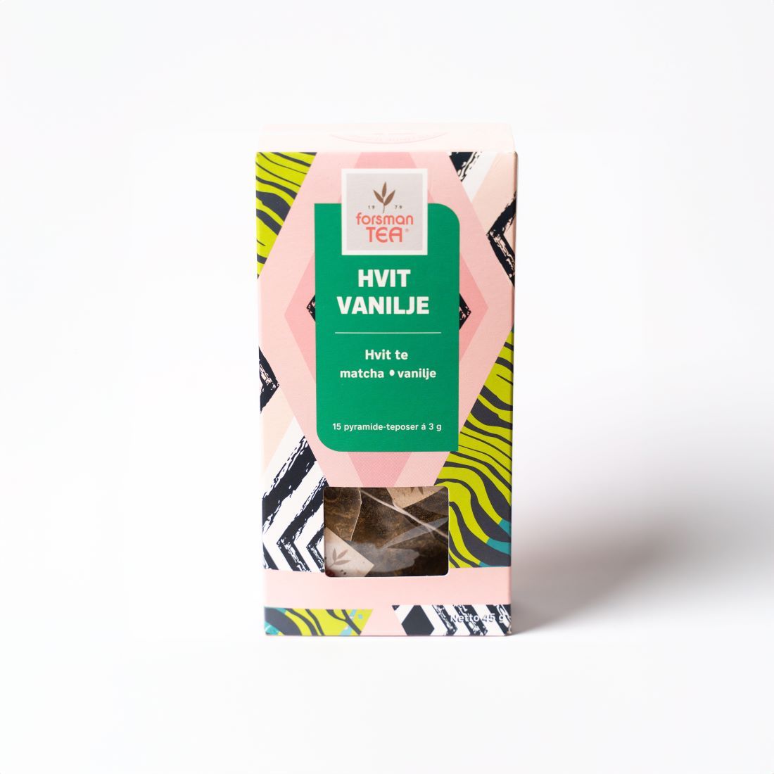 Forsman Tea Hvit Vanilje
