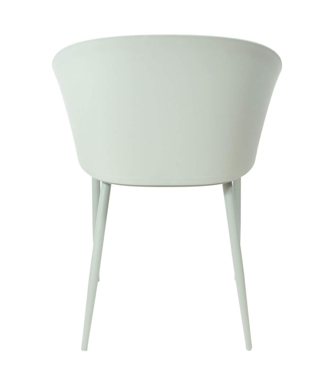 Fauteuil à coque en polypropylène - Vert d'eau