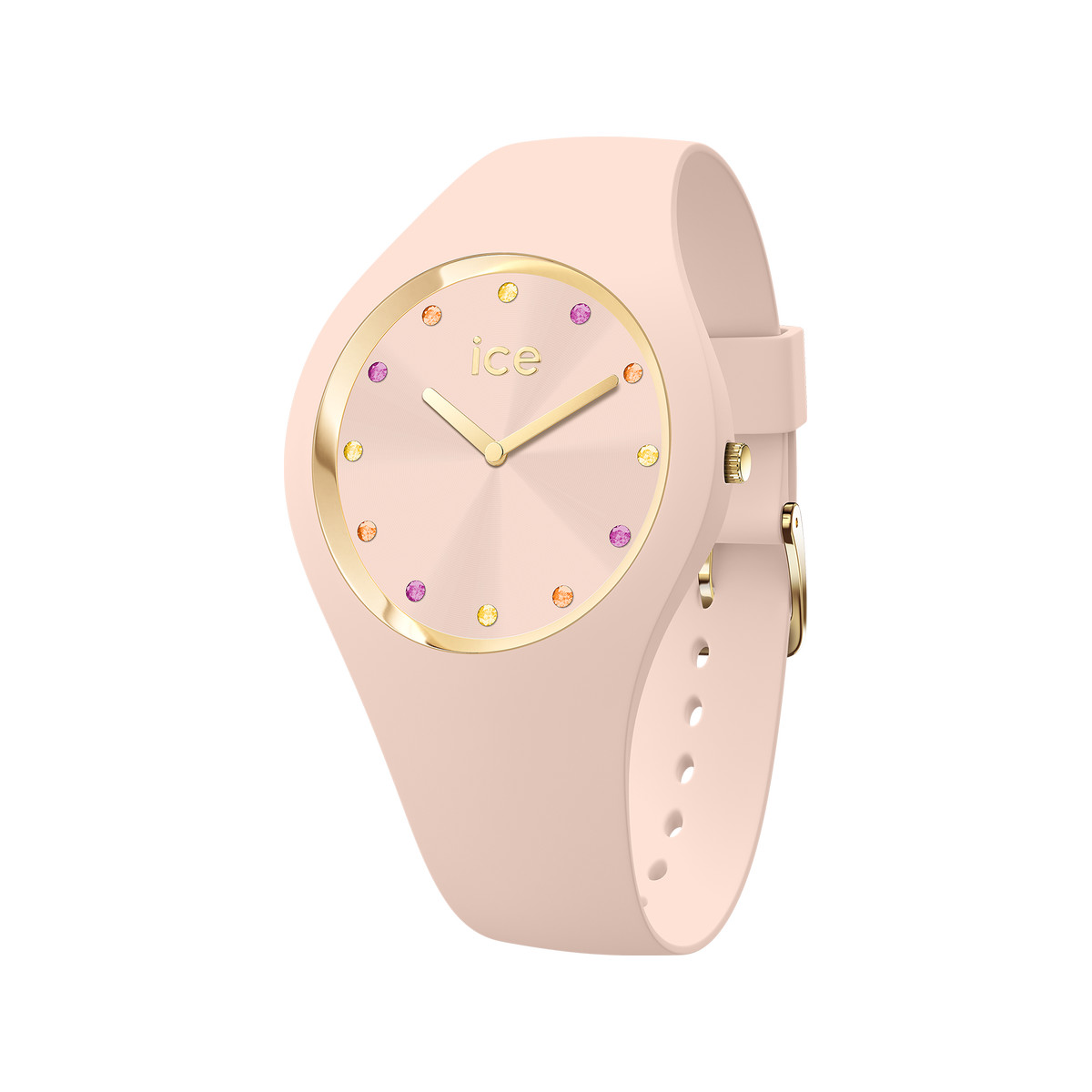Montre ICE WATCH Ice cosmos femme bracelet silicone beige